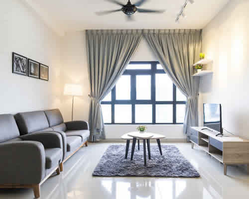 Lake Worth Beach Impact Windows Living Area